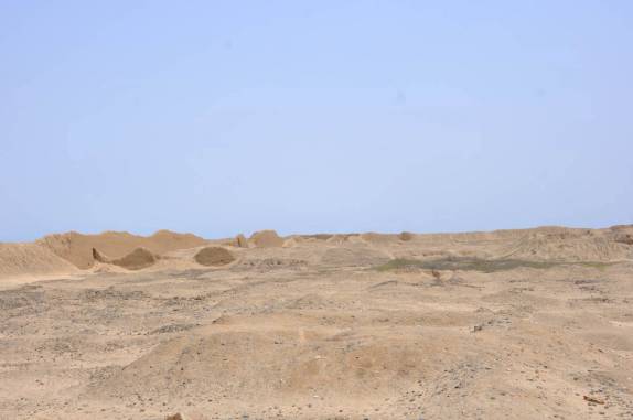 As ruínas não restauradas de Chan Chan, em Trujillo, no Peru